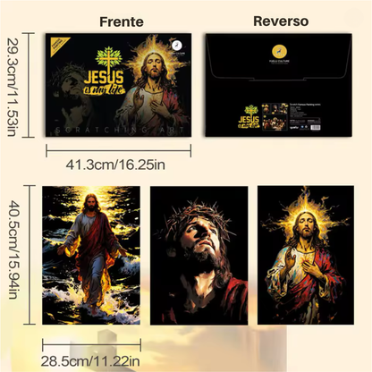 Cuadro de arte religioso.